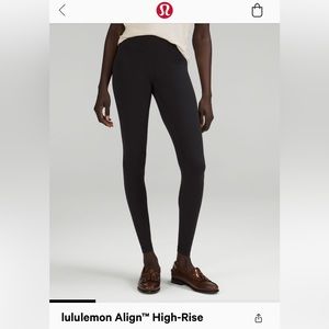 Lululemon Align high Rise Pant 25”, size 4